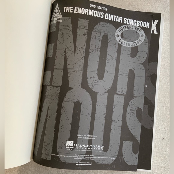 The Enormous Guitar Songbook - Picture 6 of 13